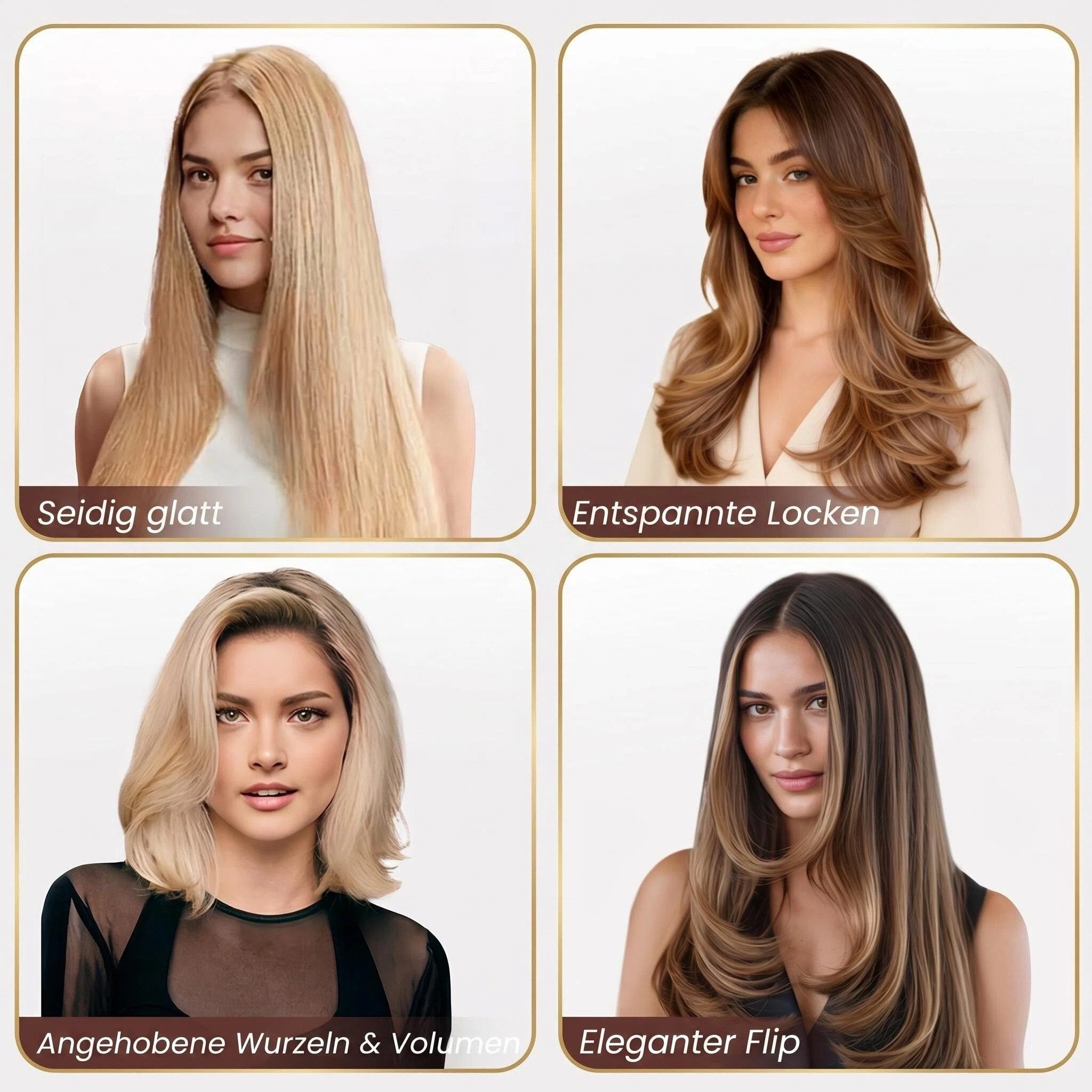 GlamUp Stylingbürste Softwave™ Infrarot-Stylingbürste, 1-tlg.
