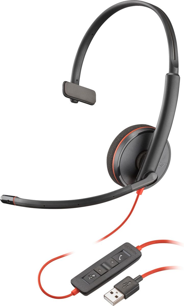 Poly Headset Blackwire C3210 monaural USB-A PC-Headset