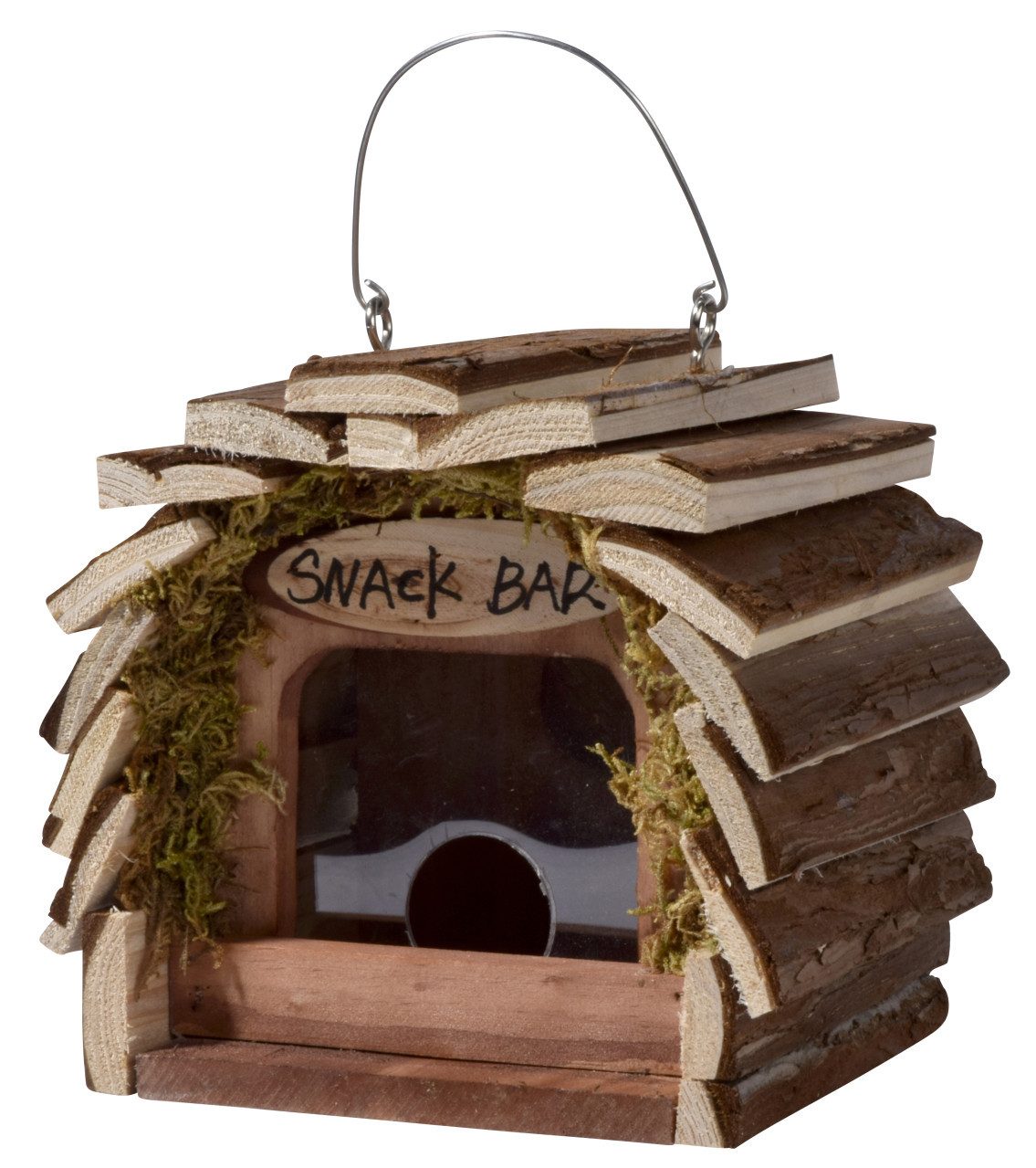 dobar Vogelhaus Vogelhaus Snackbar 16 x 14 x 16 cm