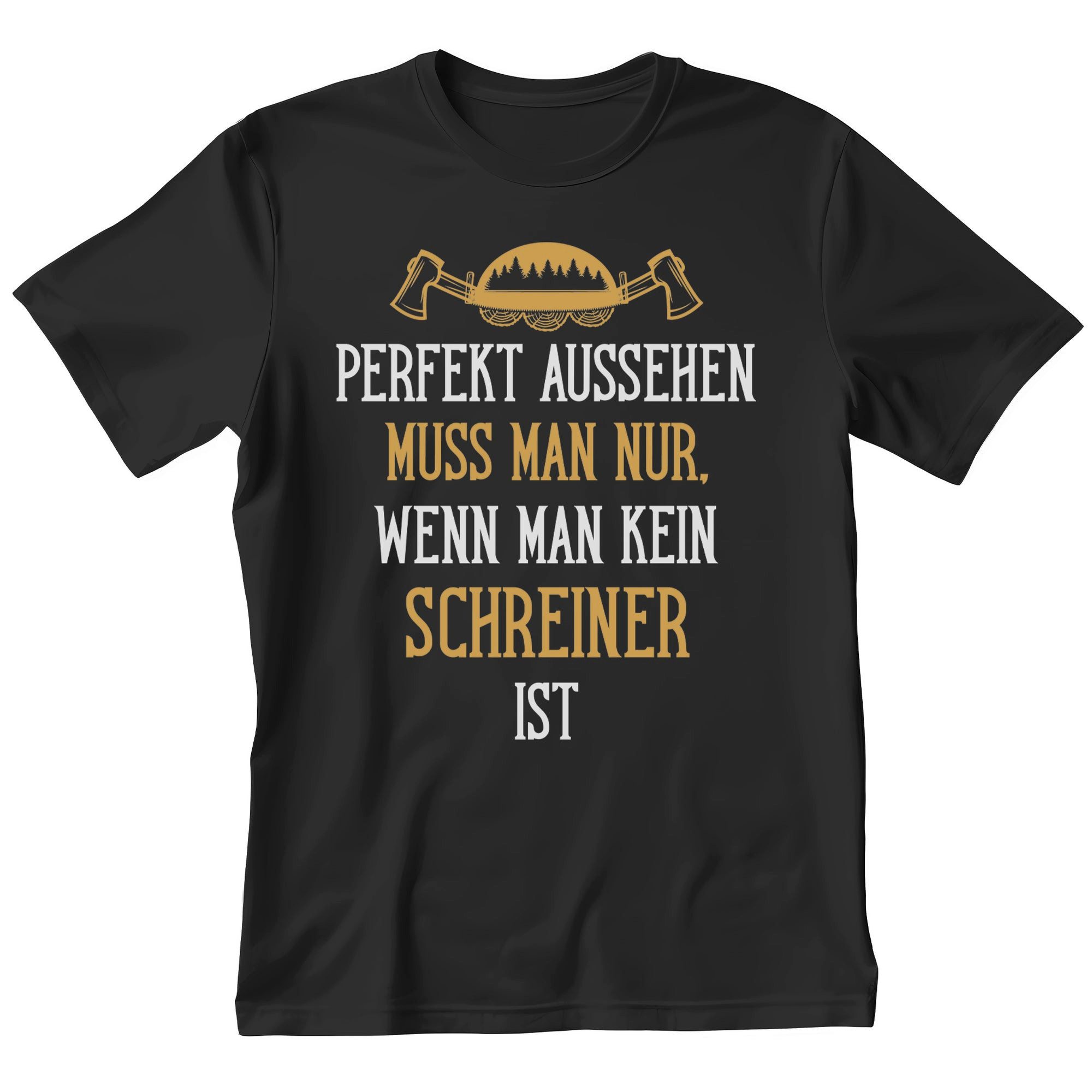 T-Shirt Schreiner Geschenk Männer Spruch Beruf Abschluss