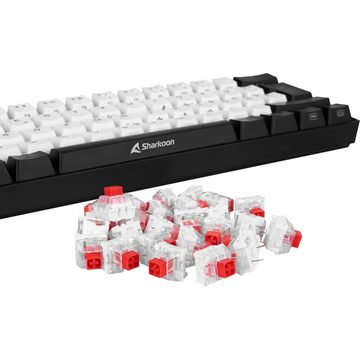 Sharkoon Tastatur-Tastenkappen Kailh Box Red Switch-Set