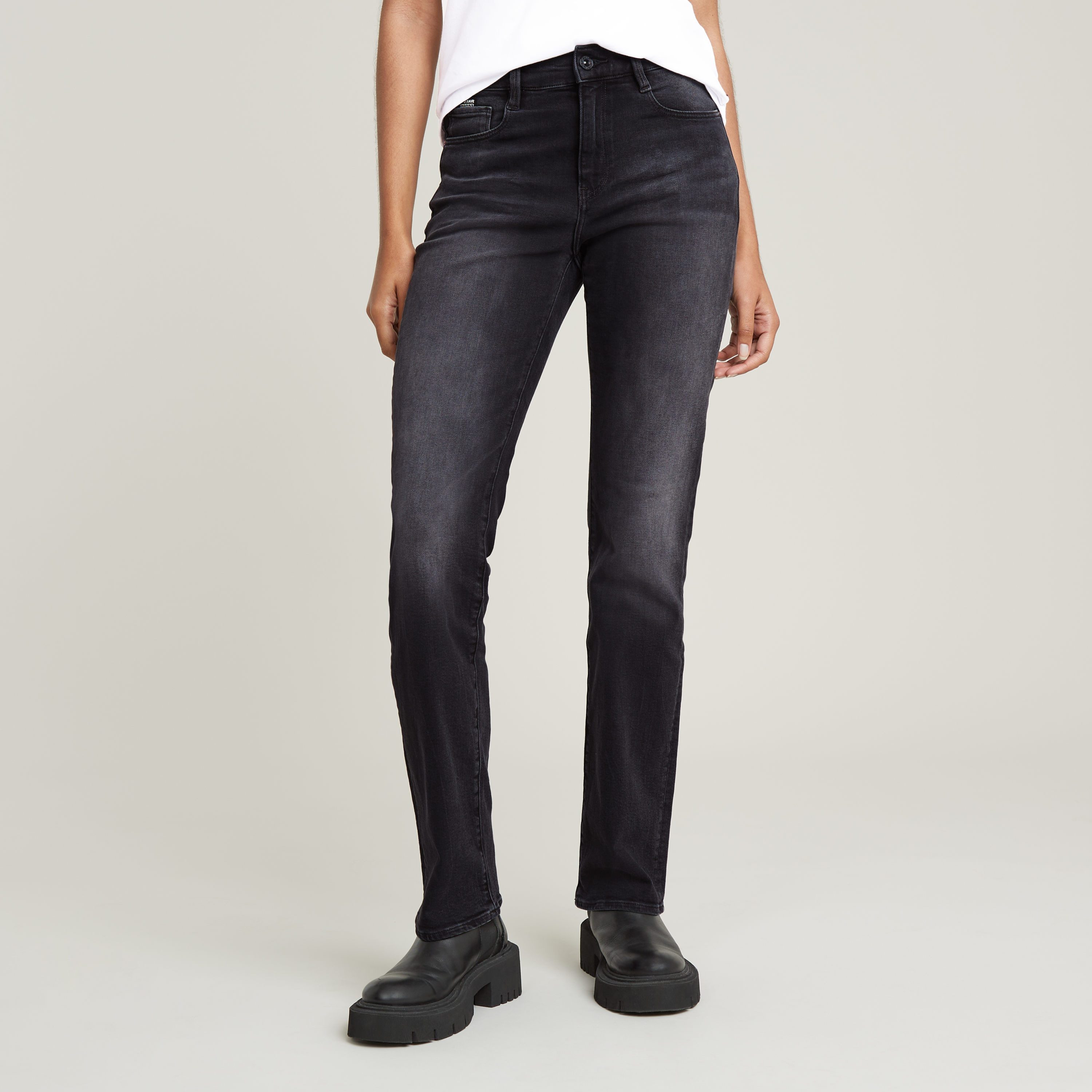 G-STAR Straight-Jeans Strace Straight Wmn im 5-Pocket-Stil günstig online kaufen