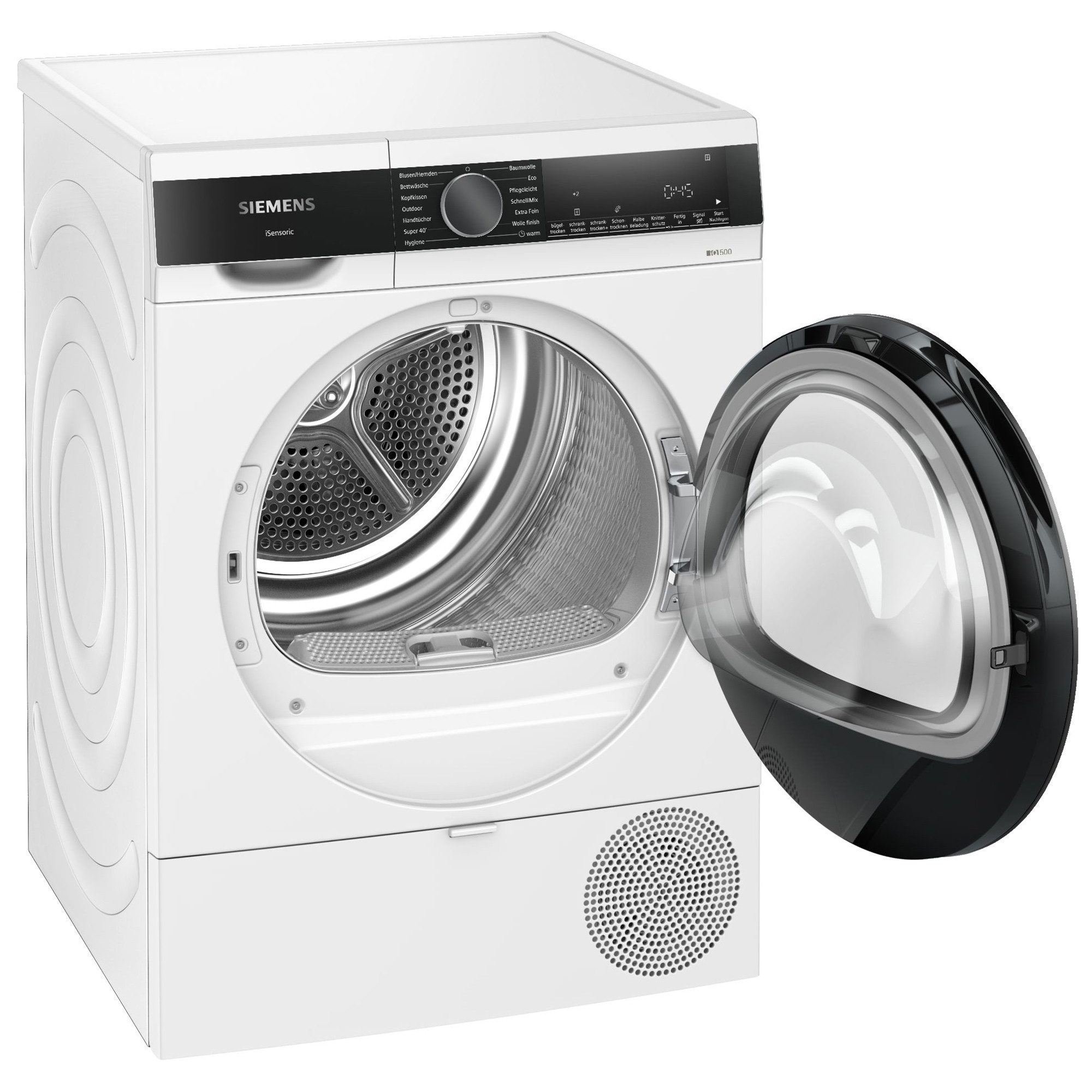 SIEMENS Wärmepumpentrockner iQ500 WQ33G2D41, Trommelinnenbeleuchtung