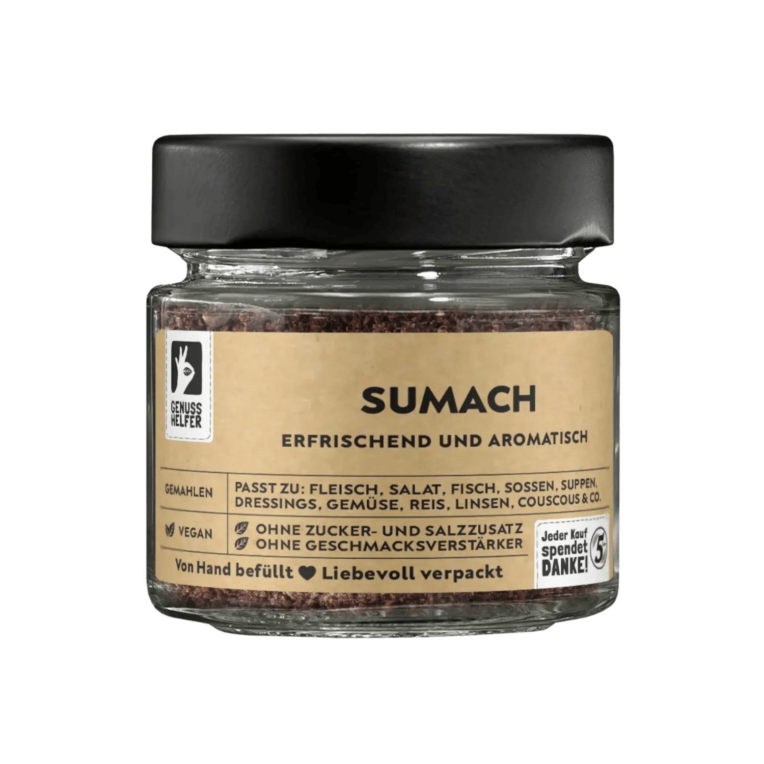 Bremer Gewürzhandel Gewürz Sumach, gemahlen, im Glas, 50 g