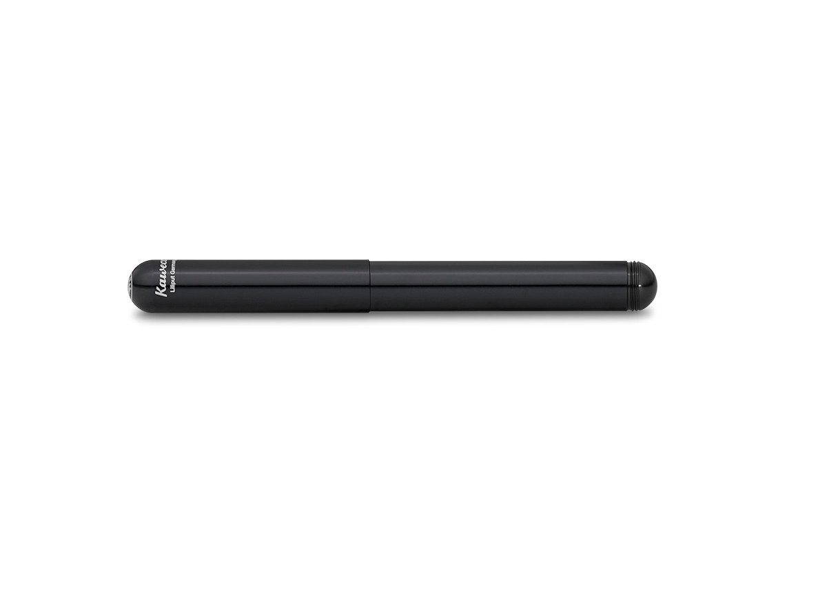 Kaweco Füllfederhalter Kaweco LILIPUT Füllhalter Schwarz, Medium Stahl blank