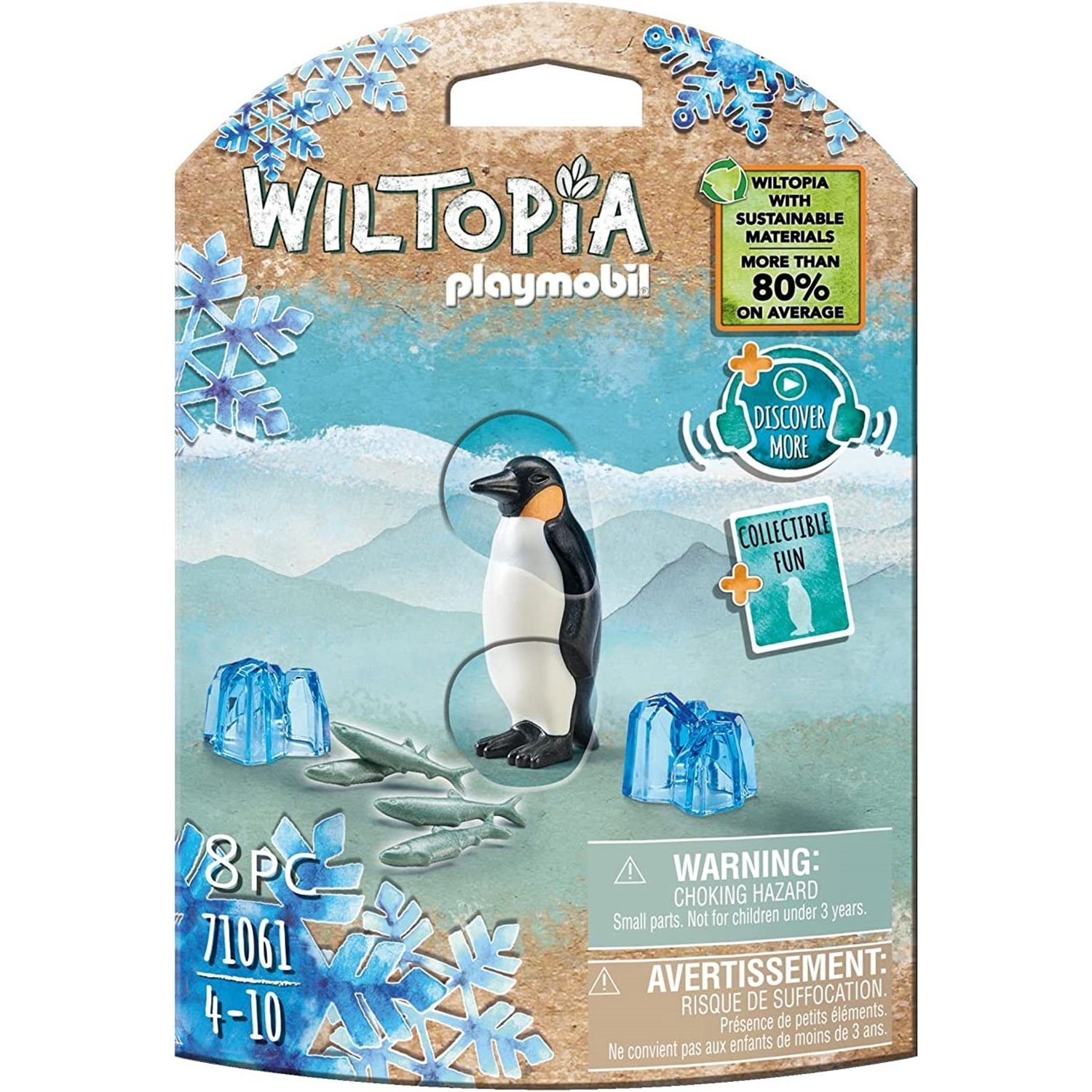 Playmobil® 71061 Wiltopia Kaiserpinguin Konstruktions-Spielset günstig online kaufen