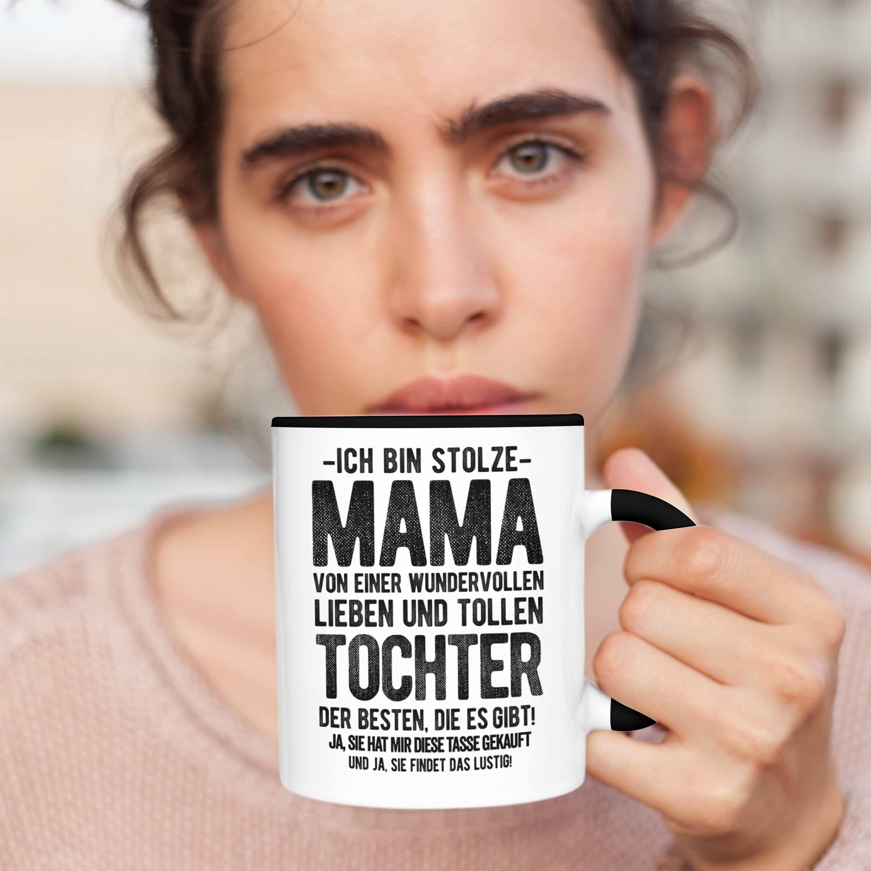 Geschenk Geschenkidee Schwarz - Töchter Partner Tasse Tasse Mir Mutter Trendation Diese Gekauft Trendation Ja Sie Hat Mama Tochter Tasse