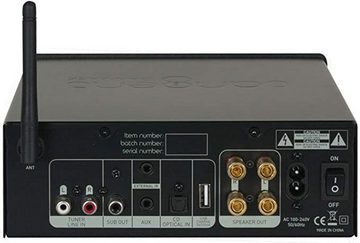 Tangent Ampster BT II Audioverstärker (kleiner, handlicher Verstärker für Privat und Kommerziell, 2 x 50 Watt mit Bluetooth Eingang)
