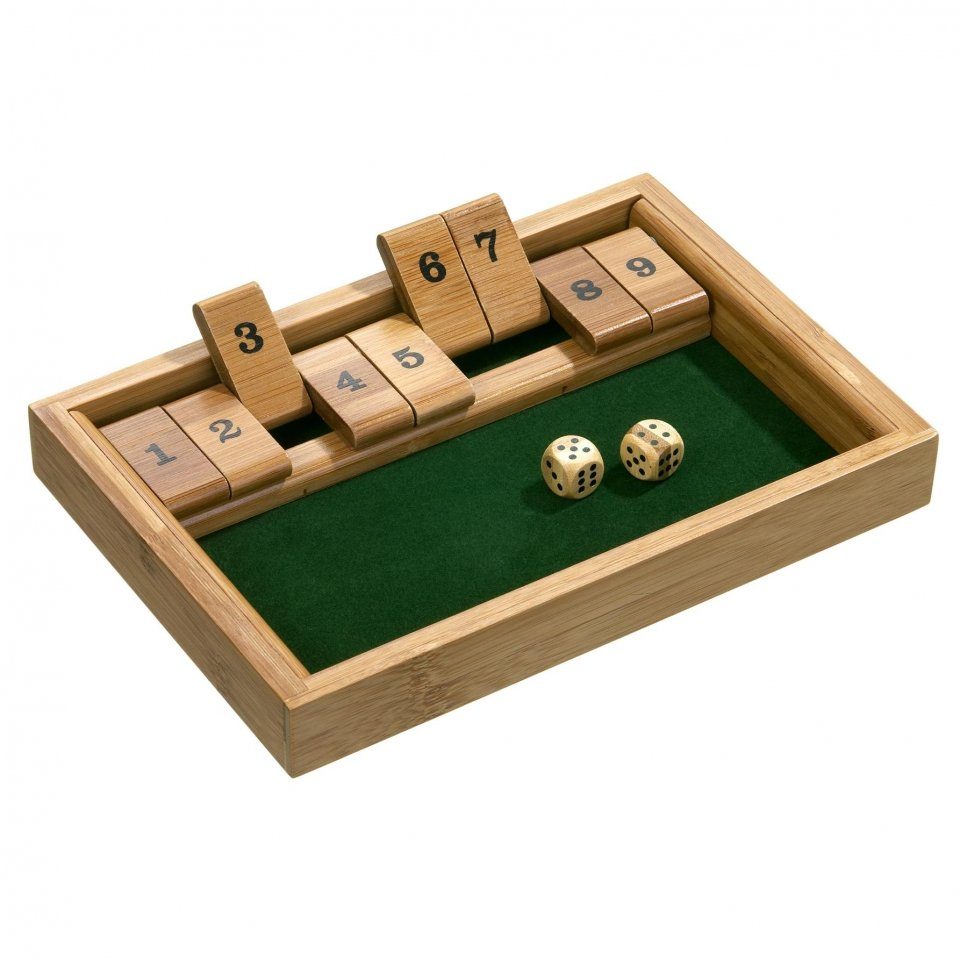 Philos Spiel, Shut The Box 9er - Bambus