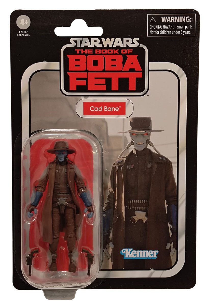Star Wars Actionfigur Star Wars The Book of Boba Fett - Cad Bane - Vintage-Figur, Retrofigur