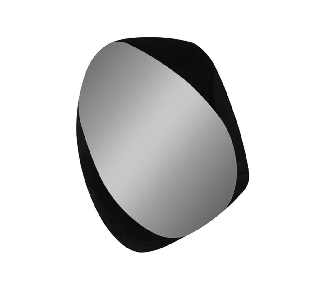 JVmoebel Schminktisch Schminktisch Modern Schwarz Elegant Spiegel Konsole Schminktisch (2-St), Made in Europa