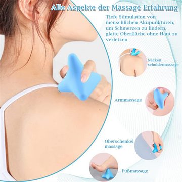 RefinedFlare Massagegerät Schmerzfreies Massageball-Drücker-Set mit Saugnapf-Auslöser, 1-tlg.