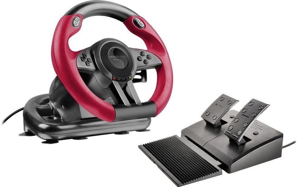 Speedlink TRAILBLAZER Racing Wheel Gaming-Lenkrad (für PS3/PS4, Xbox Series X/S/One, Switch und PC)