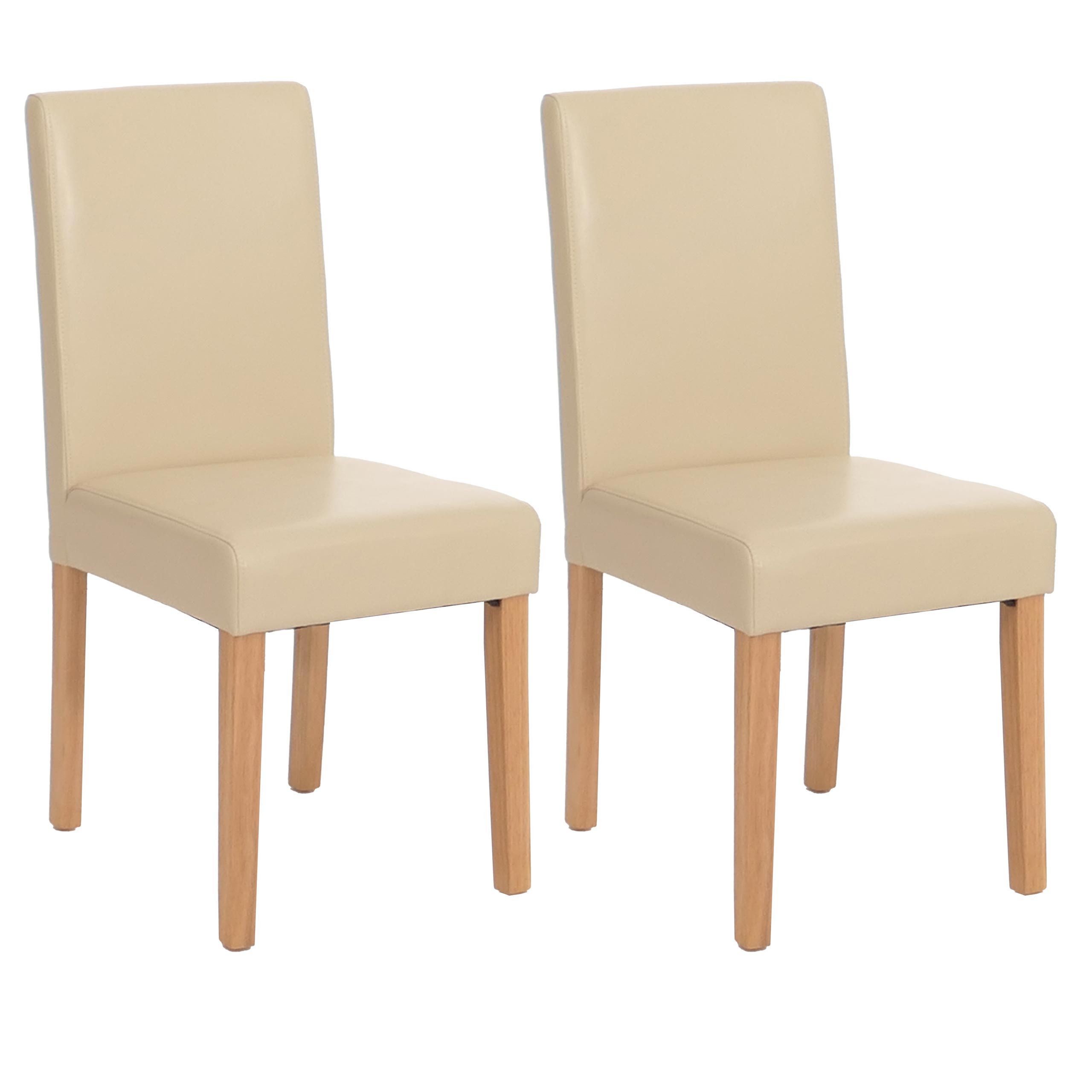 MCW Esszimmerstuhl Littau-L-2 (Set, 2 St), 2er-Set, Rutschfest durch Kunsts günstig online kaufen