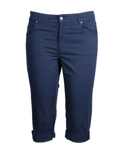 ANGELS Caprijeans Angels Caprihose TU - dunkelblau 38 (1-tlg)