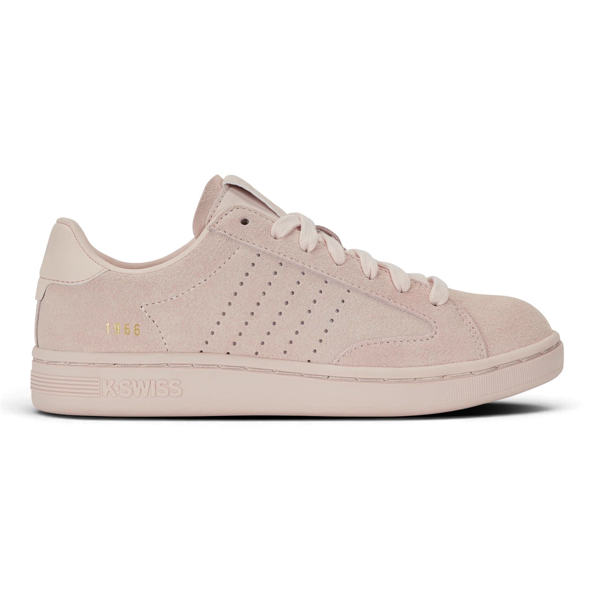 K-Swiss Lozan Klub (Veloursleder) hellpink Damen Sneaker
