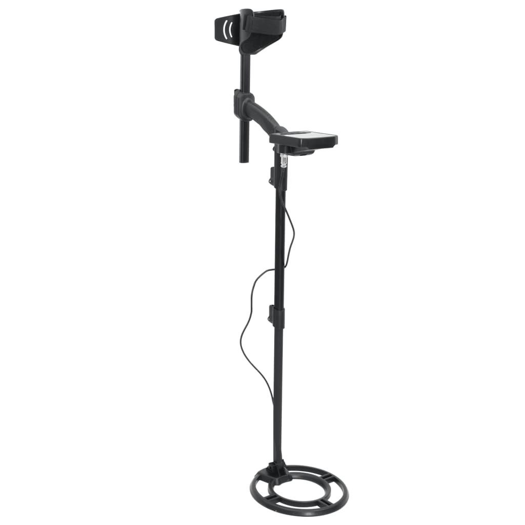 vidaXL Metalldetektor Metalldetektor 18 cm Suchtiefe Pinpoint und Auto-Tune-Funktion