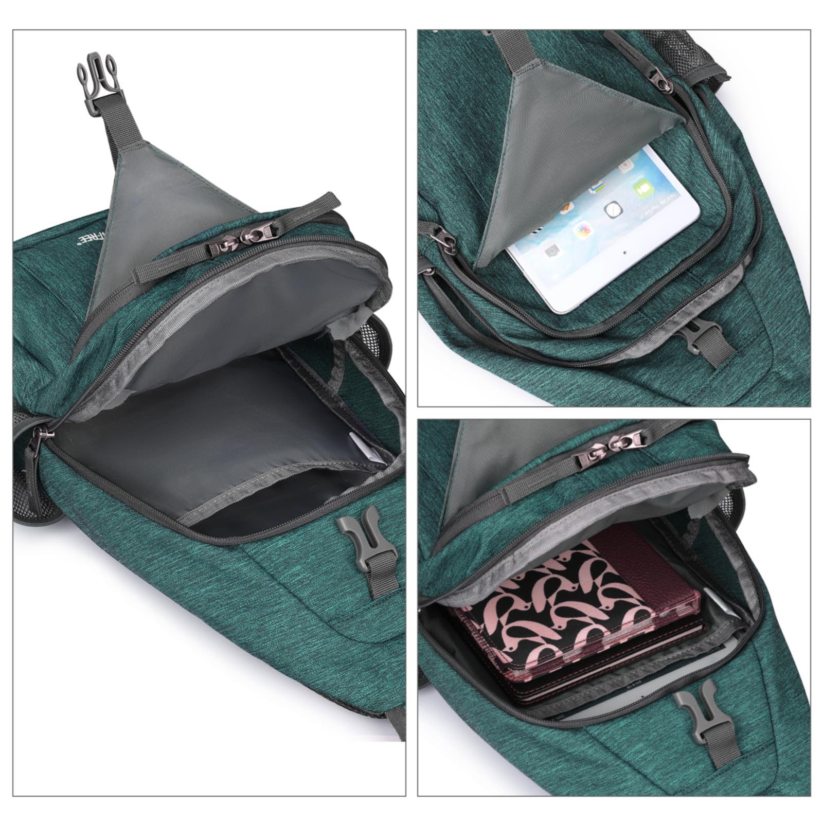 G4Free Schultertasche RFID-blockierende Umhängetasche Crossbody-Brusttasche günstig online kaufen