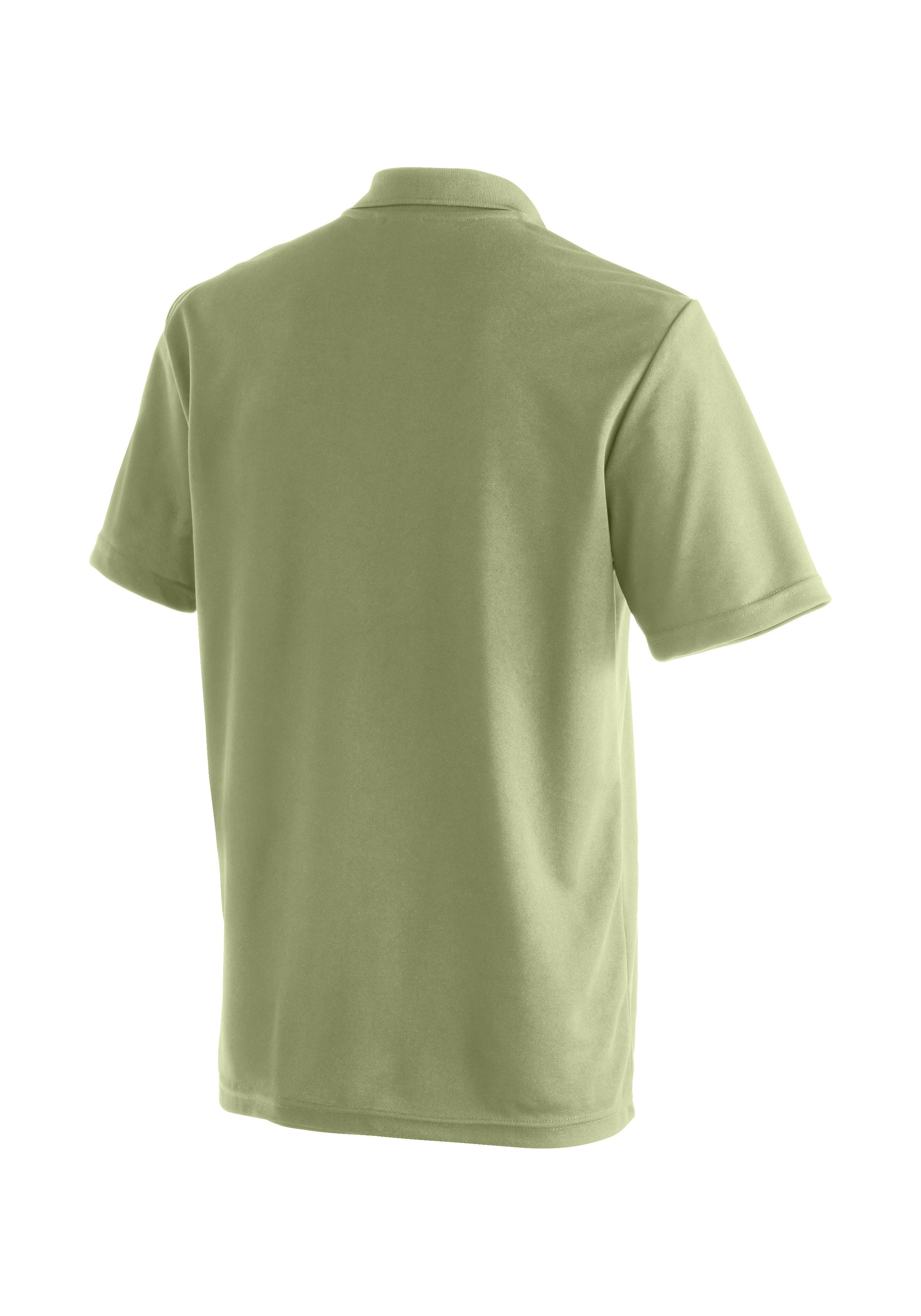 Maier Sports Poloshirt Ulrich Herren Polo kurzarm, leichtes Shirt, Funktionsshirt mit Kragen Reg Fit