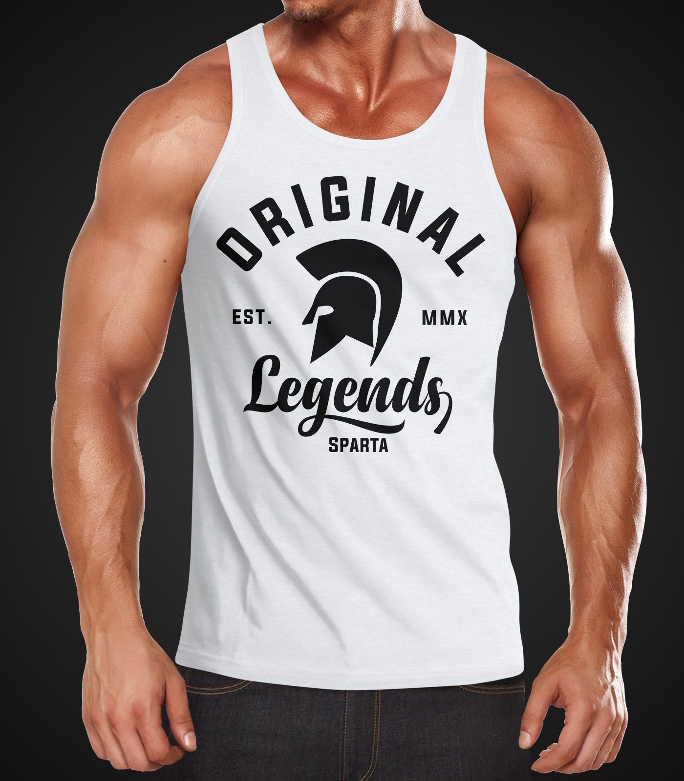 Neverless Tanktop Gladiator Sparta Fighter Original günstig online kaufen