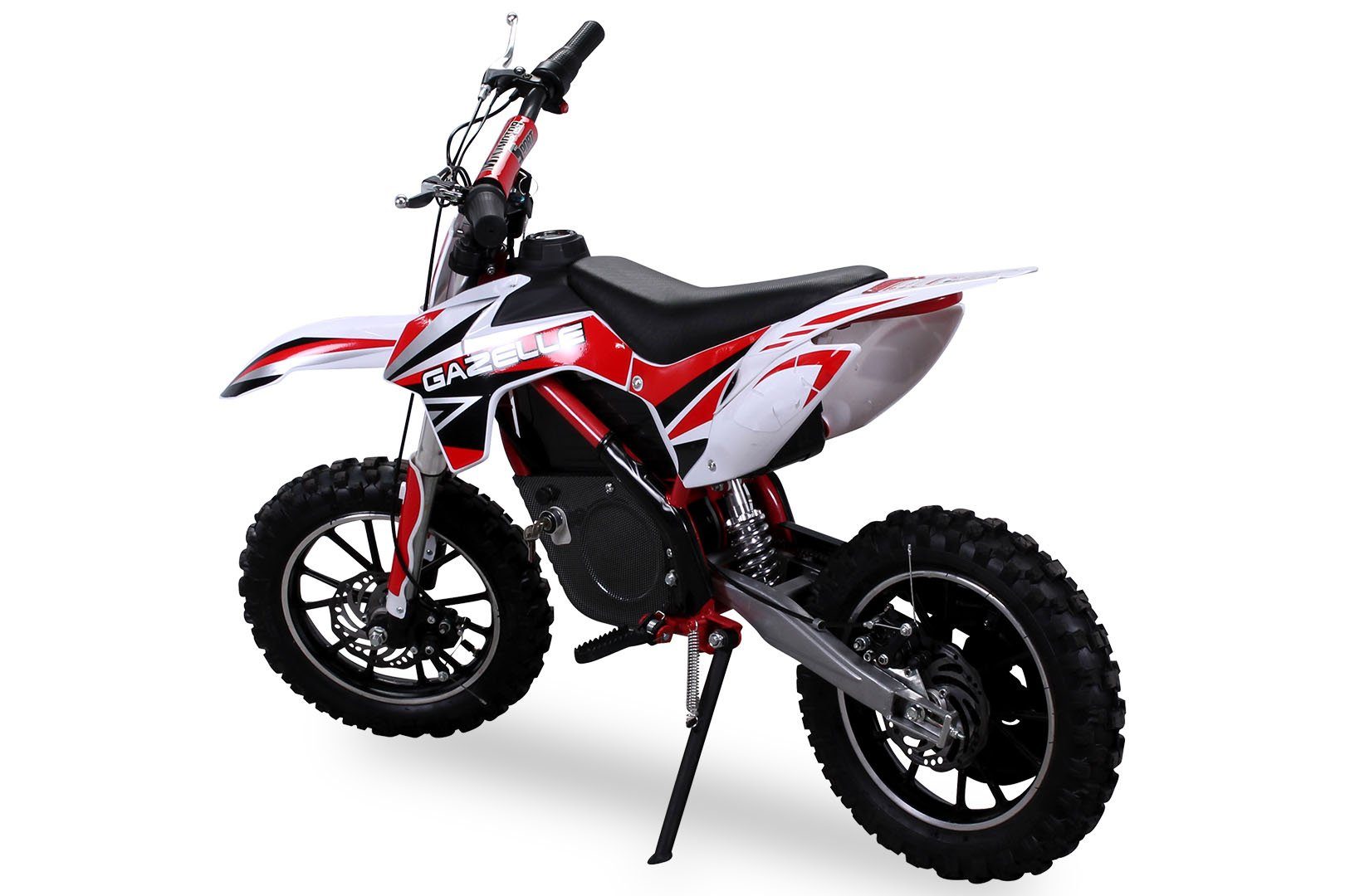 Actionbikes Motors Electric children's motorcycle Gazelle 500W - children's mini cross bike from 5 years electric - 7 - 25 km/h, load capacity 60 kg, (1 piece), children's mini dirt bike minicross pit bike pocket bike - 3 levels throttle