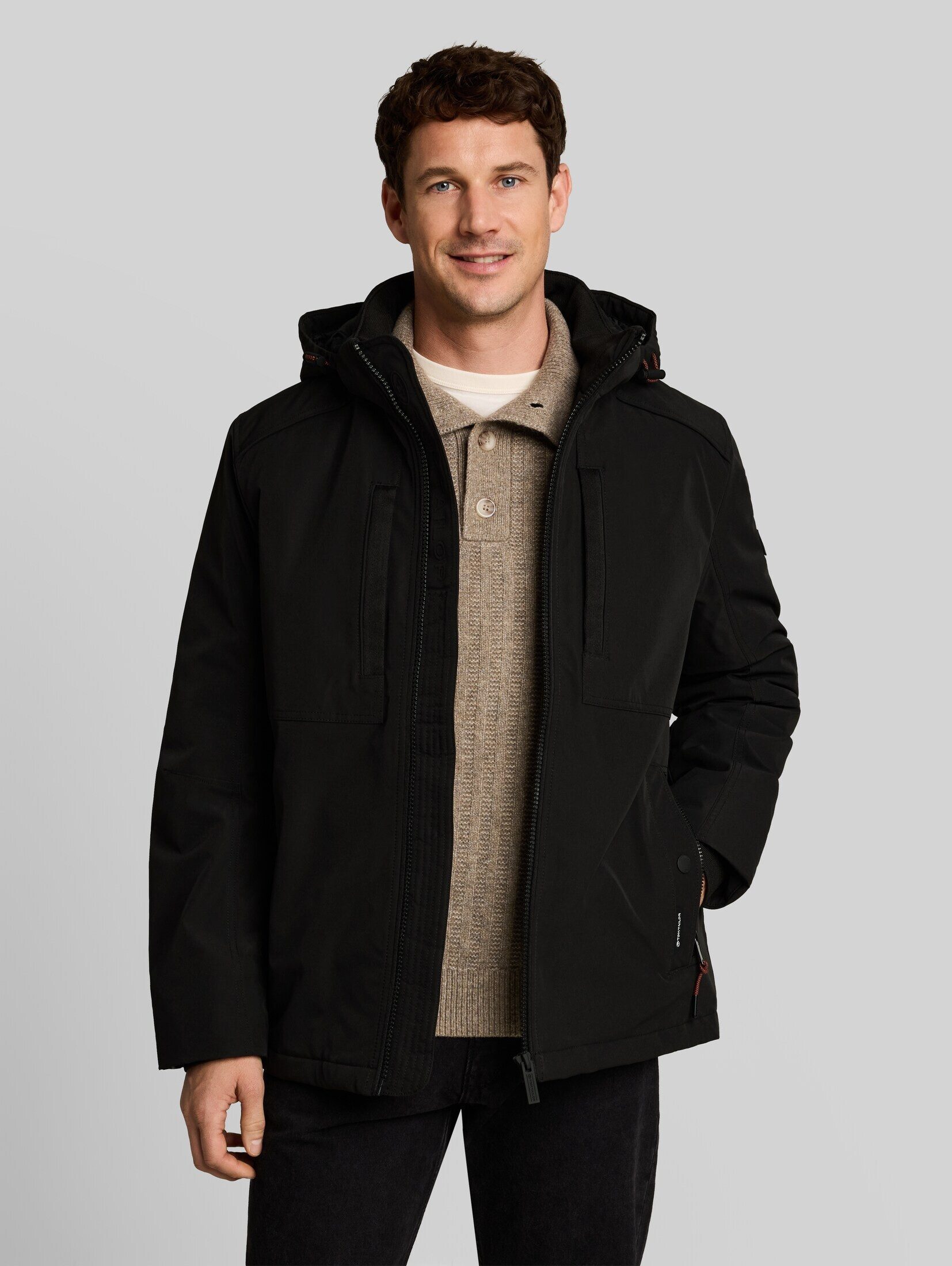 TOM TAILOR Winterjacke Jacken Funktionsjacke mit abnehmbarer Kapuze