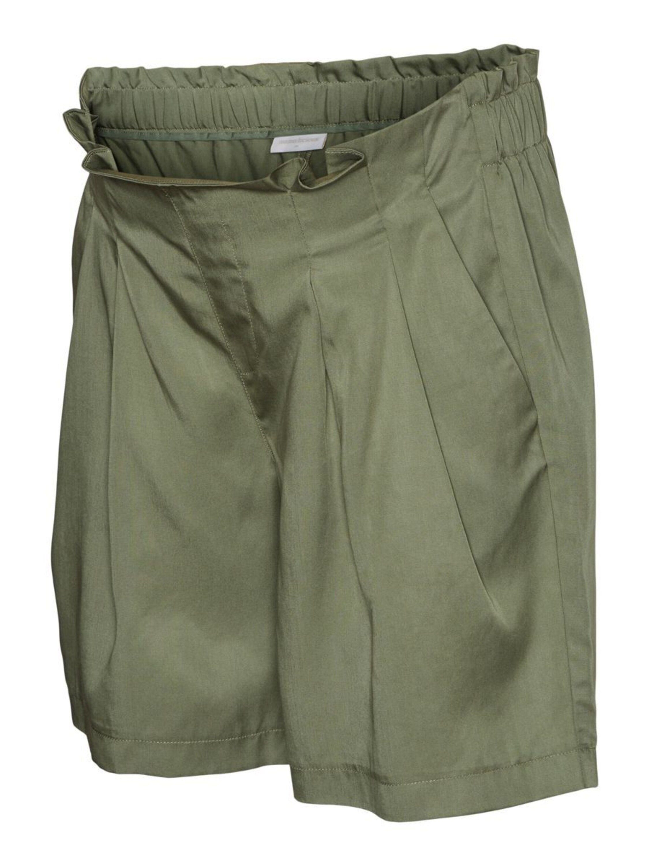 Mamalicious Bundfaltenhose TECA (1-tlg) Falten, Drapiert/gerafft, Rüschen