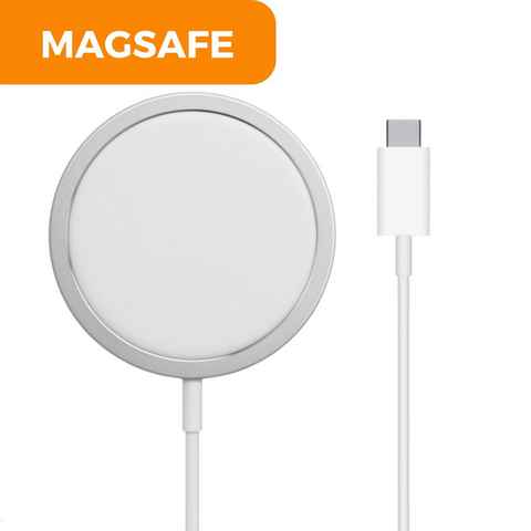 Shopbrothers MagSafe Strom Wireless Charge für Apple iPhone Schnellladegerät magnetisches Ladekabel, (100 cm), Magsafe, Für Apple Geräte, Für Apple iPhone Ladegeräte