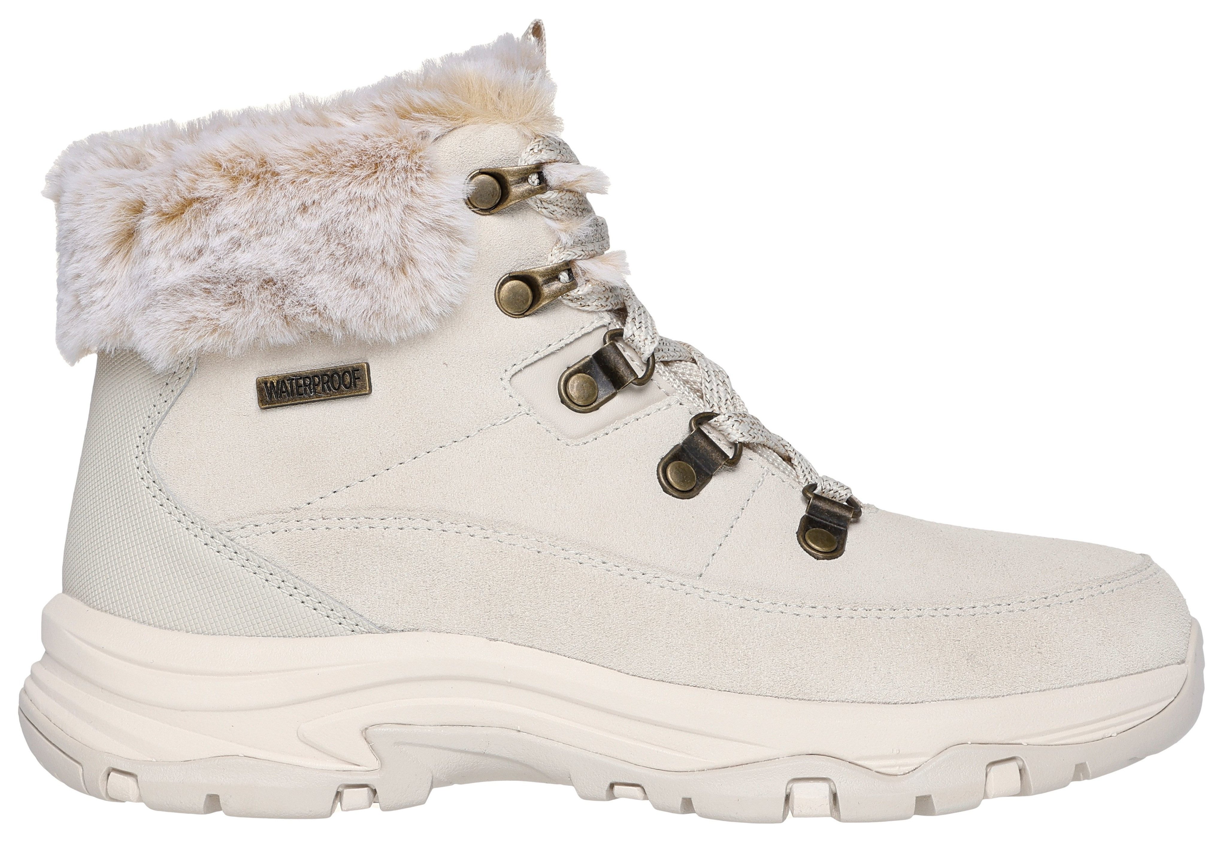 Skechers TREGO-SNOW WORRIES Winterboots Chunky Boots, Freizeitschuh, Winterstiefel mit Plateausohle