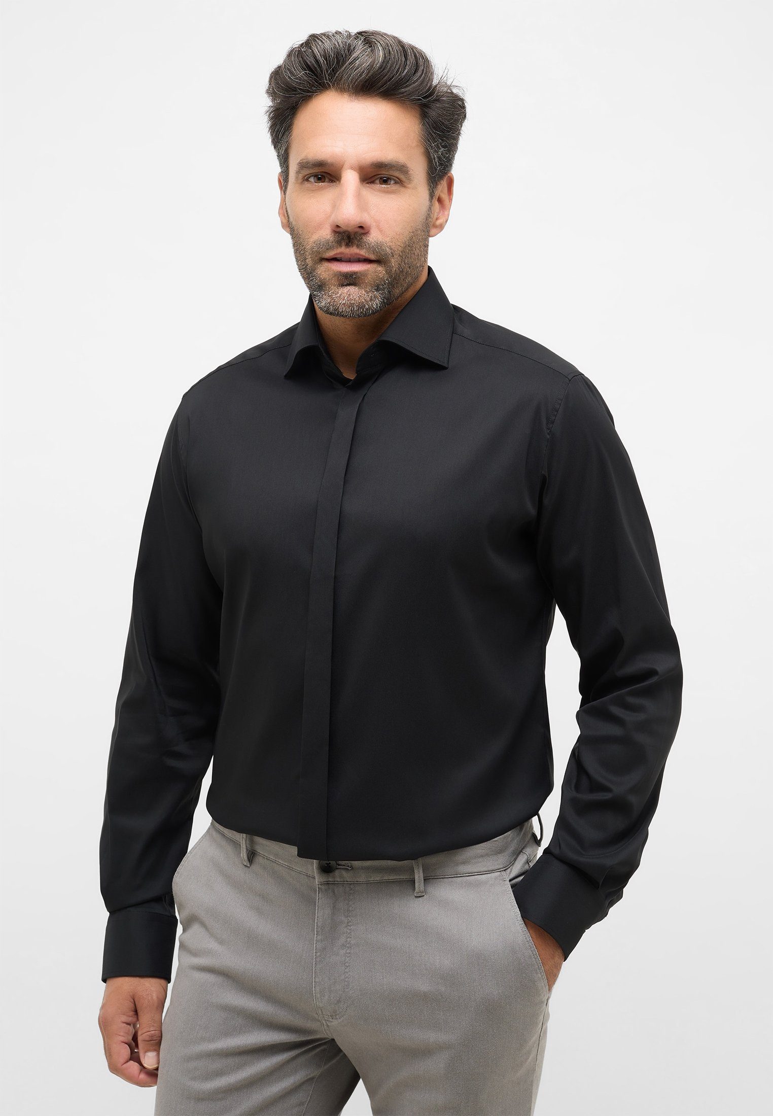 Eterna Langarmhemd MODERN FIT EASY IRON günstig online kaufen