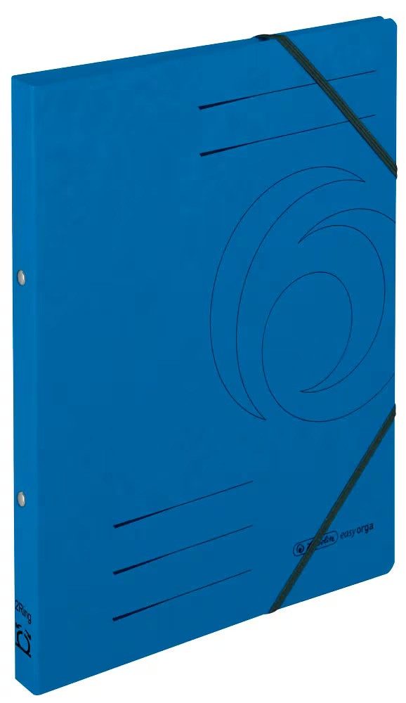 Herlitz Aktenordner herlitz Ringmappe easy orga blau