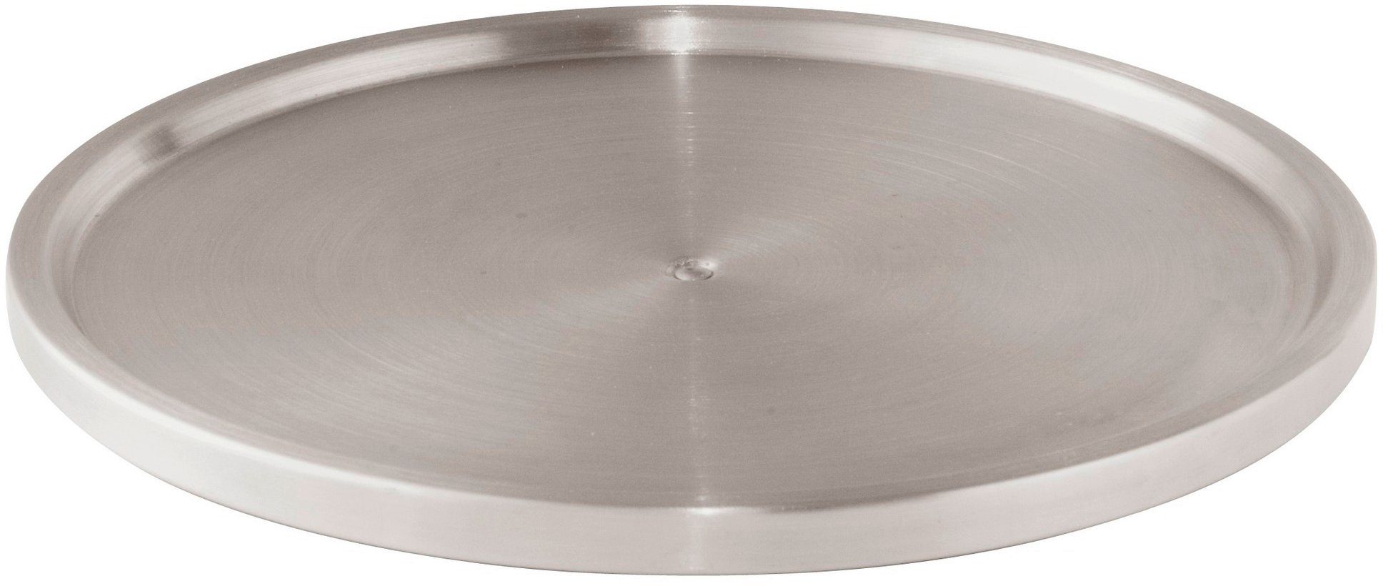 WENKO Кухниkarussell Modell Uno, drehbares Schrankrondell für Gewürze und Vorräte, Edelstahl