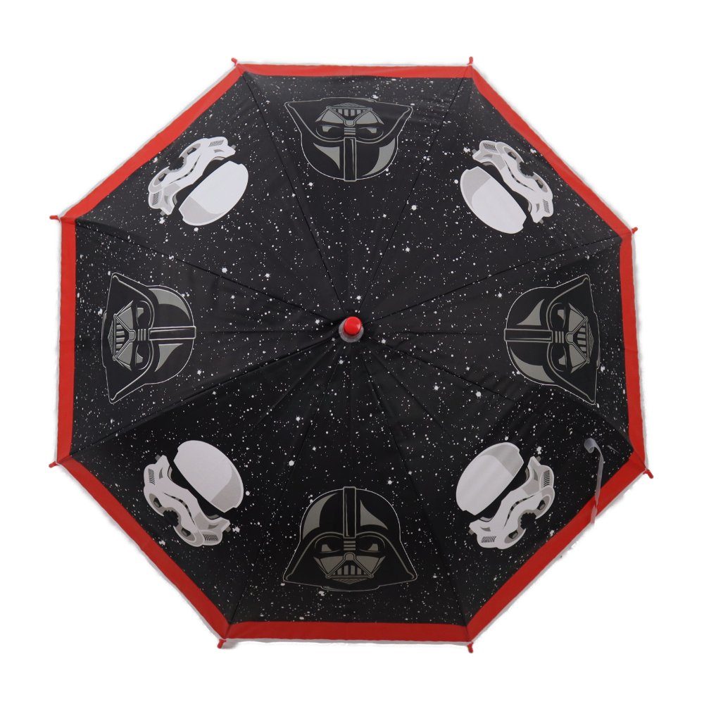 Star Wars Regenponcho Star Wars Darth Vader Kinder Poncho mit Regenschirm (2-St) Gr. 110 bis 128