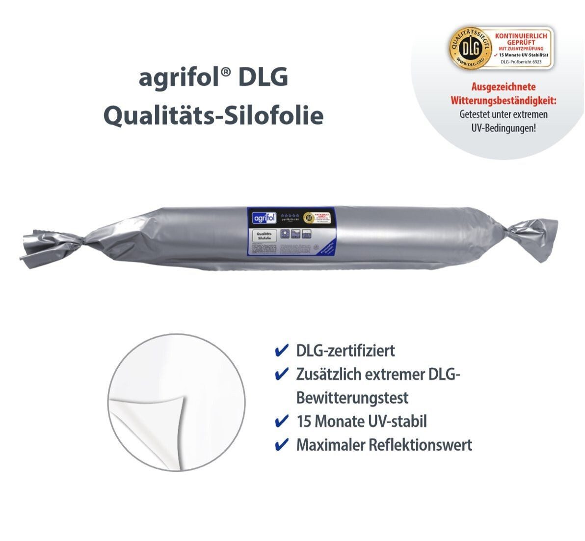 EraGreen Schutzplane 4m x 5 m weiße Premium Silofolie Abdeckplane für Pools günstig online kaufen