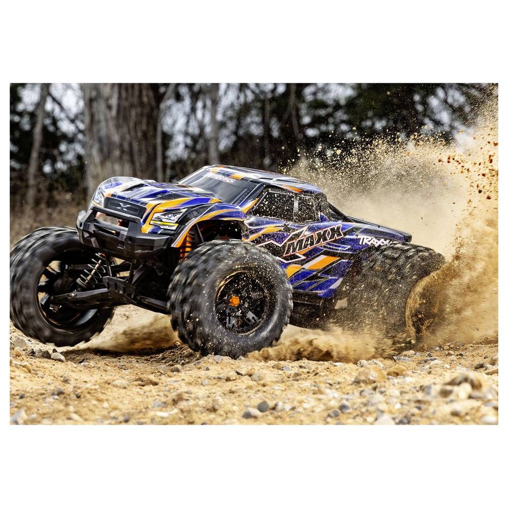 Traxxas RC-Auto X-Maxx Blau Brushless RC Modellauto Elektro Monstertruck Allradantrieb