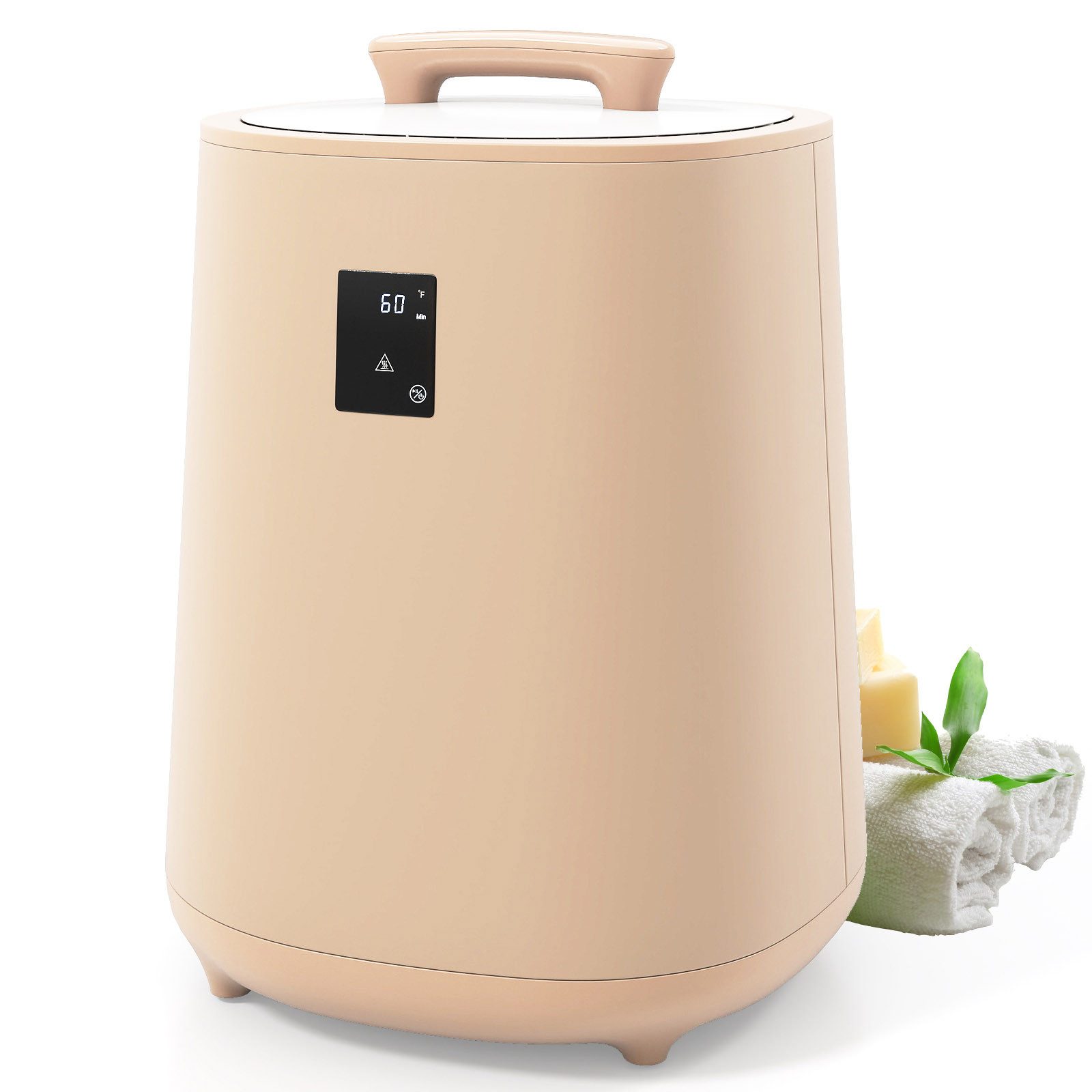 KOMFOTTEU Badheizkörper, Handtuchwärmer mit LED-Anzeige & automatischer Abschaltung