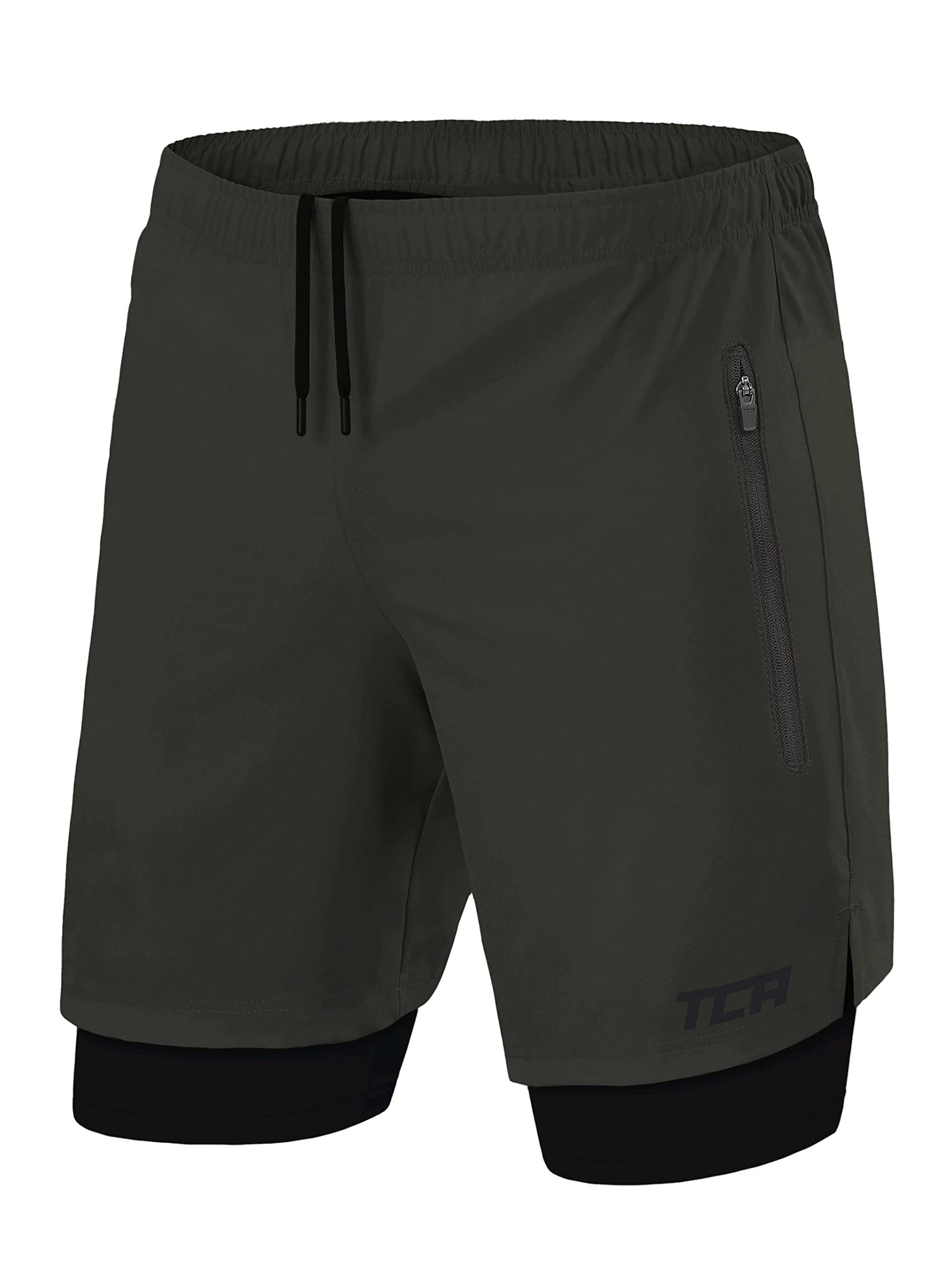 TCA Trainingsshorts TCA Herren 2-in-1 Laufhose günstig online kaufen