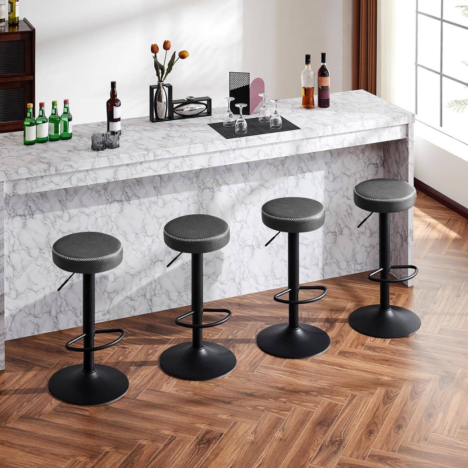 EUGAD Barhocker (2 St), drehbar, höhenverstellbar, günstig online kaufen