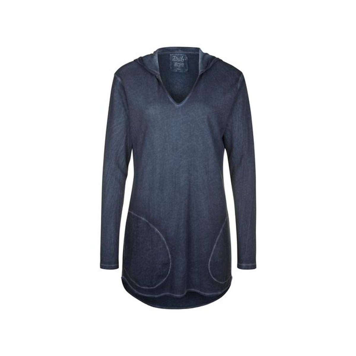 DAILY´S Sweatshirt marineblau regular (1-tlg) Navyblau