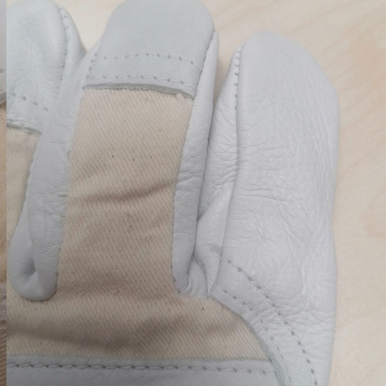 GUARD 5 Leder-Arbeitshandschuhe 3-12 Paar Vollleder Bau und Gartenhandschuhe BULLKRAFT II (Art.11808G) (3-St) beste Qualität mit einer Materialstärke von ca: 1,3 mm