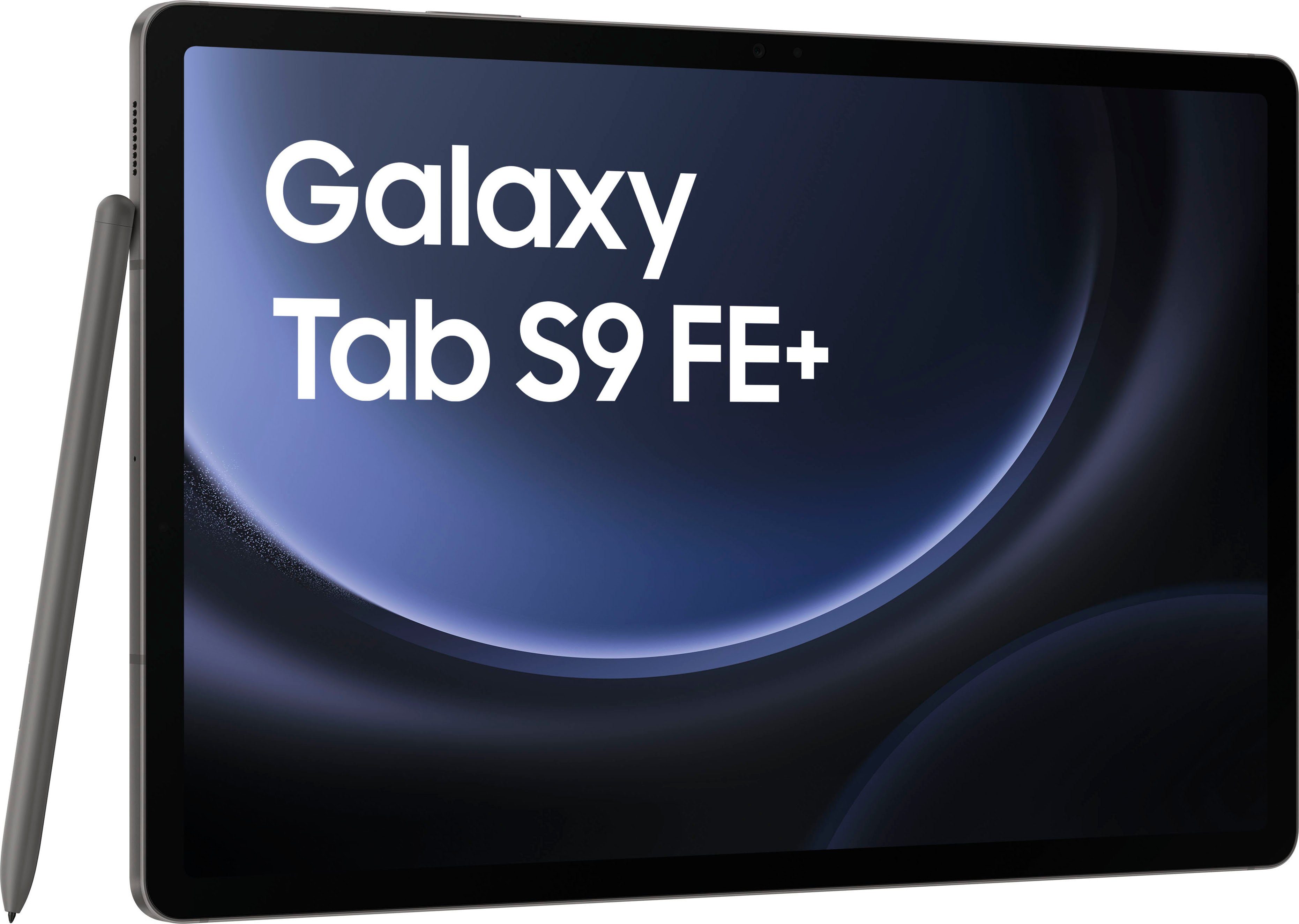 Samsung Tablet FE+ S9 Tab Galaxy (12,4", GB, 128 gray UI,Knox) Android,One