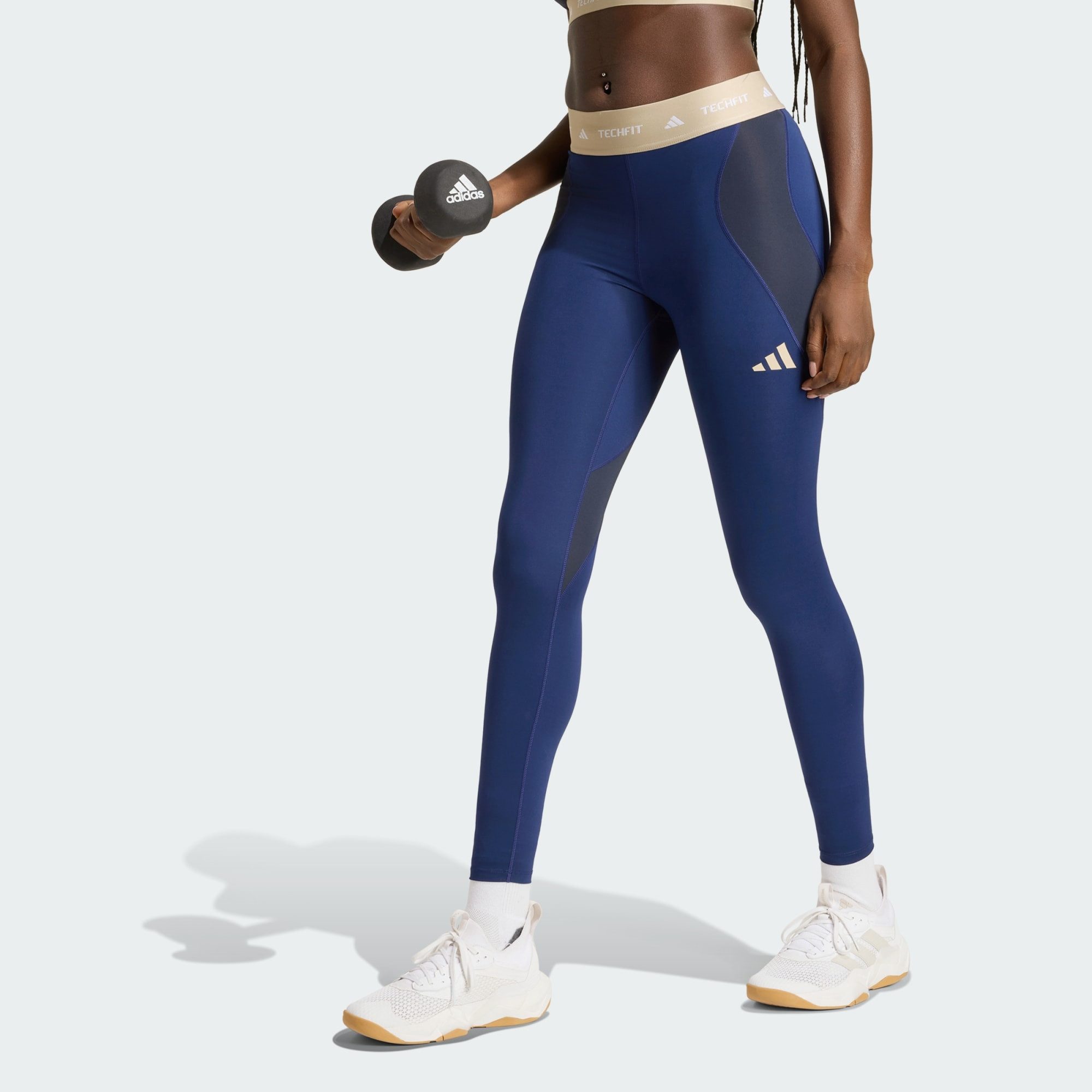 adidas Performance Leggings TECHFIT WORKOUT 7/8-LEGGINGS, COLOURBLOCKING (1-tlg)