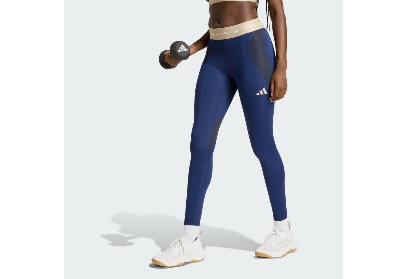adidas Performance Leggings TECHFIT WORKOUT 7/8-LEGGINGS, COLOURBLOCKING (1-tlg)