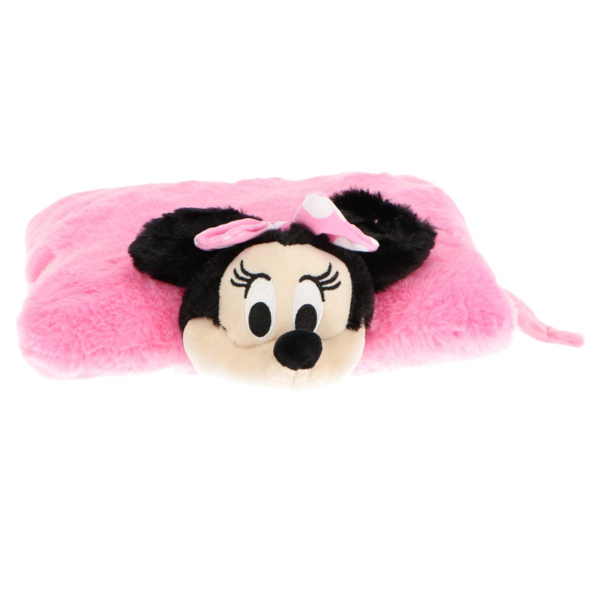 Disney Minnie Mouse Wärmekissen Kuschelkissen 2 in 1 Plüschkissen Kinderkissen Grün