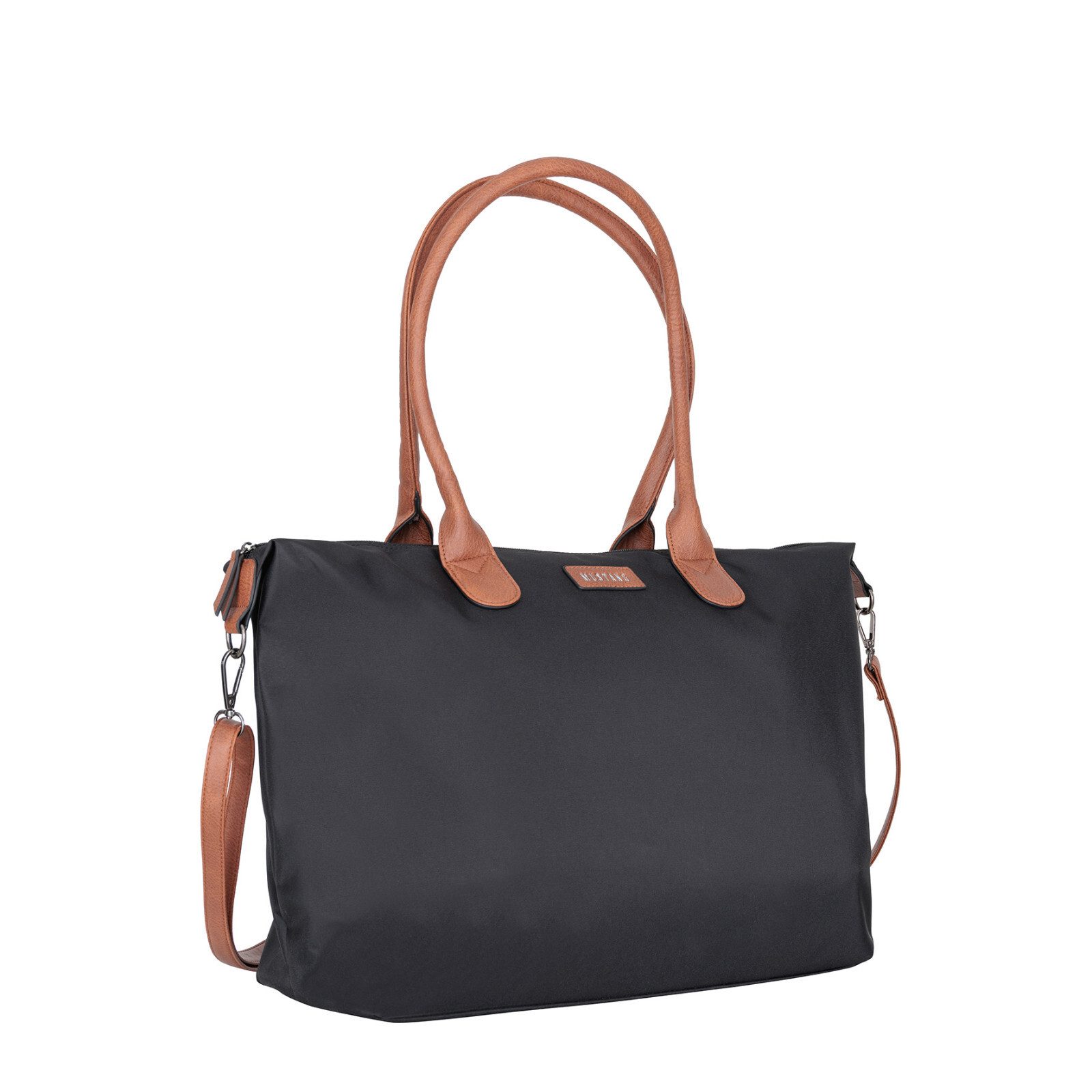 MUSTANG Shopper großer Damen Shopper Handtasche Umhängetasche "Limnos" schw günstig online kaufen