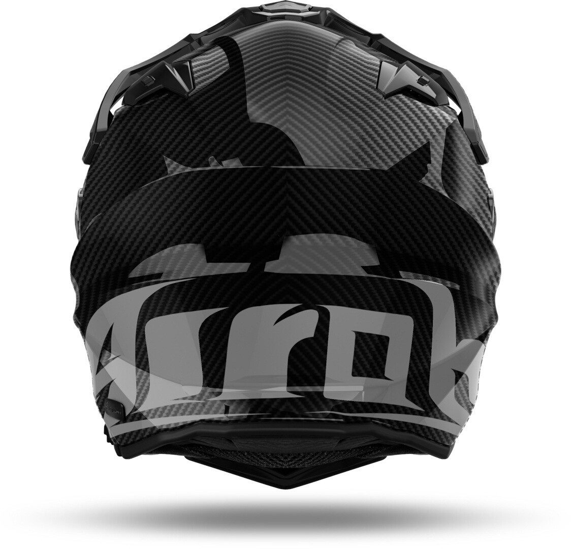 Airoh Motocrosshelm Commander 2 Full Carbon Motocross Helm, Vorbereitet Für Kommunikationssystem,notfallsystem-polsterung (eq