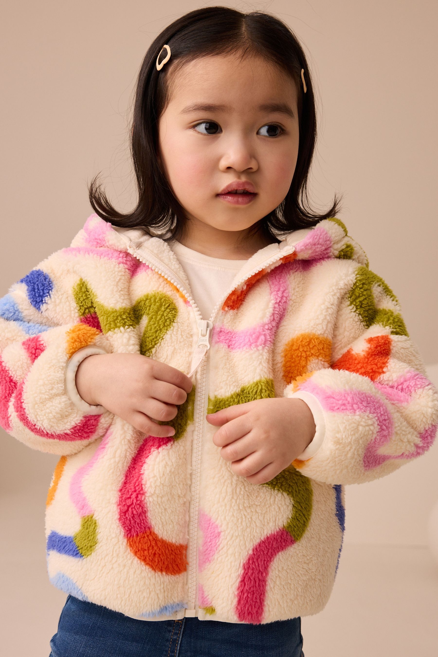 Next Fleecejacke Fleece-Kapuzenjacke (1-St)