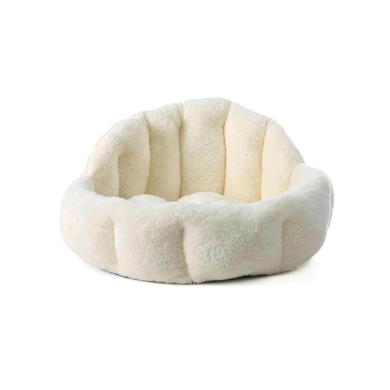 Jungengel Tierbett Katzen & Hunde Kuschelbett Haustierbett Katzenliege Hundeliege, 50 cm Ø, Extra Weich, Waschbar, Rutschfest, Ergonomisch – Bild 5 von 5
