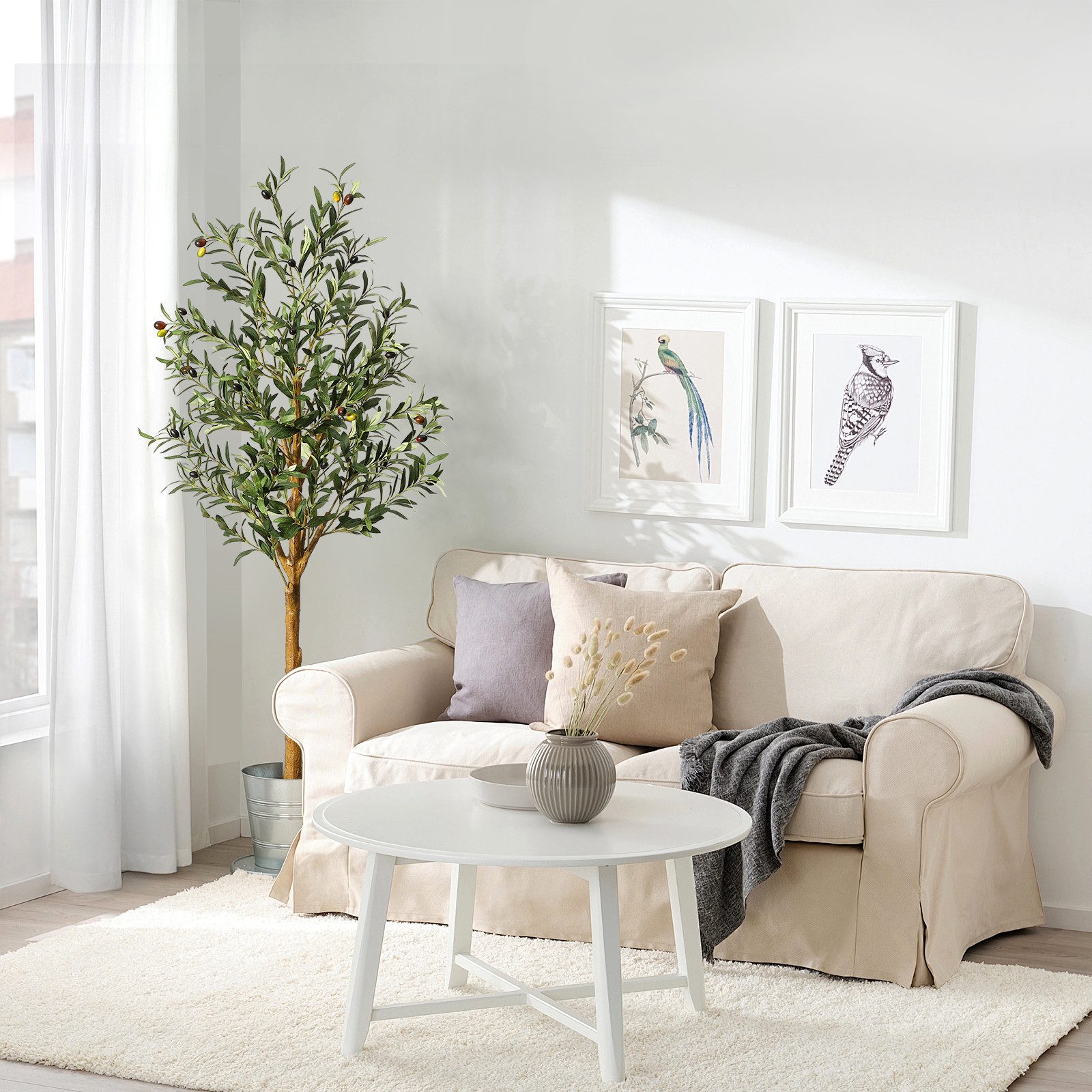 Kunstbaum Künstlicher Olivenbaum Künstliche Pflanzen Höhe günstig online kaufen