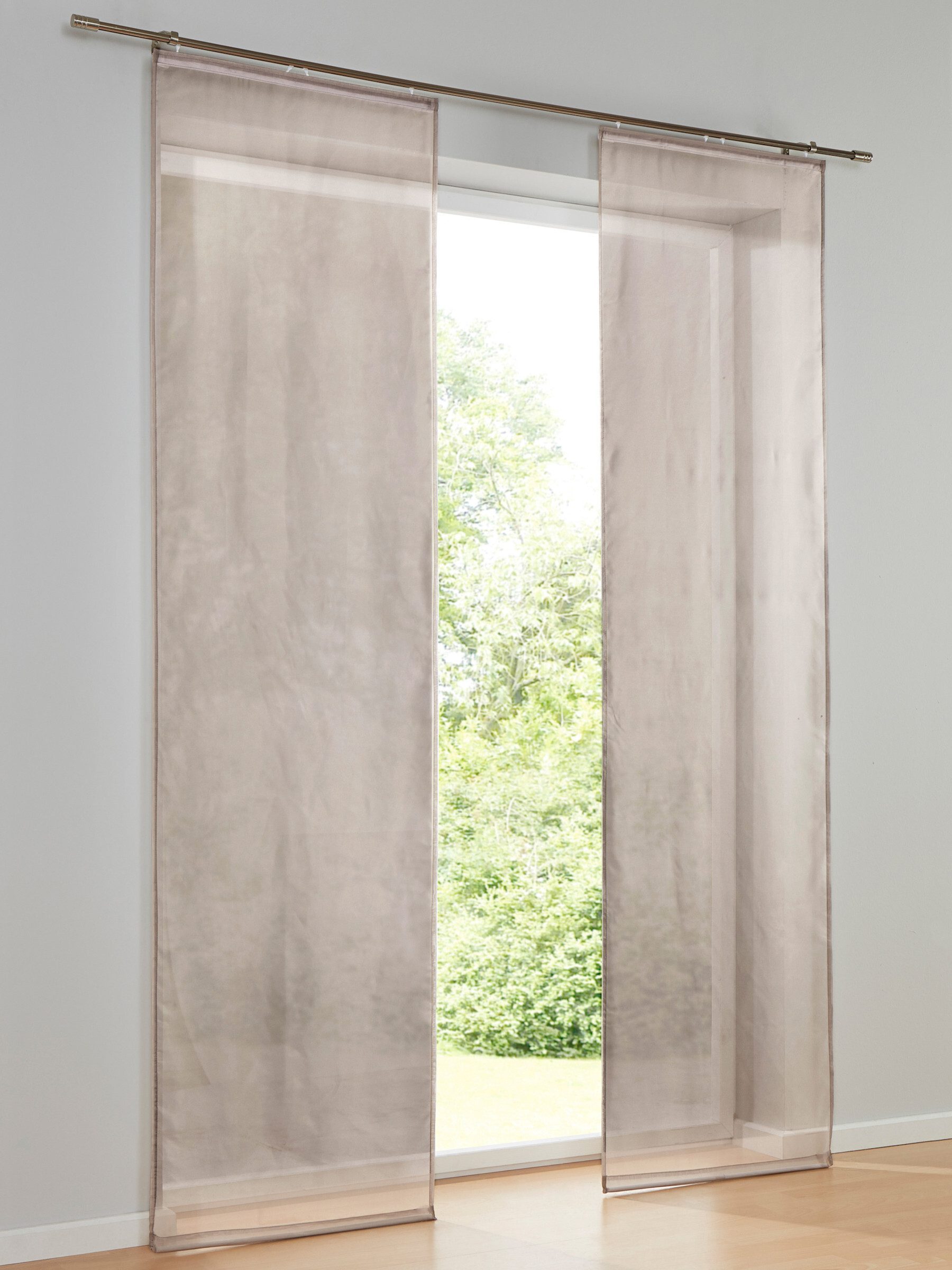 heine Gardine Schiebevorhang, (1 St), halbtransparent, günstig online kaufen